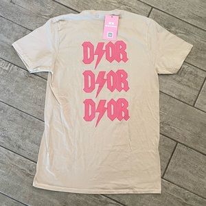 Missy Empire Dior Lightning Bolt Tee